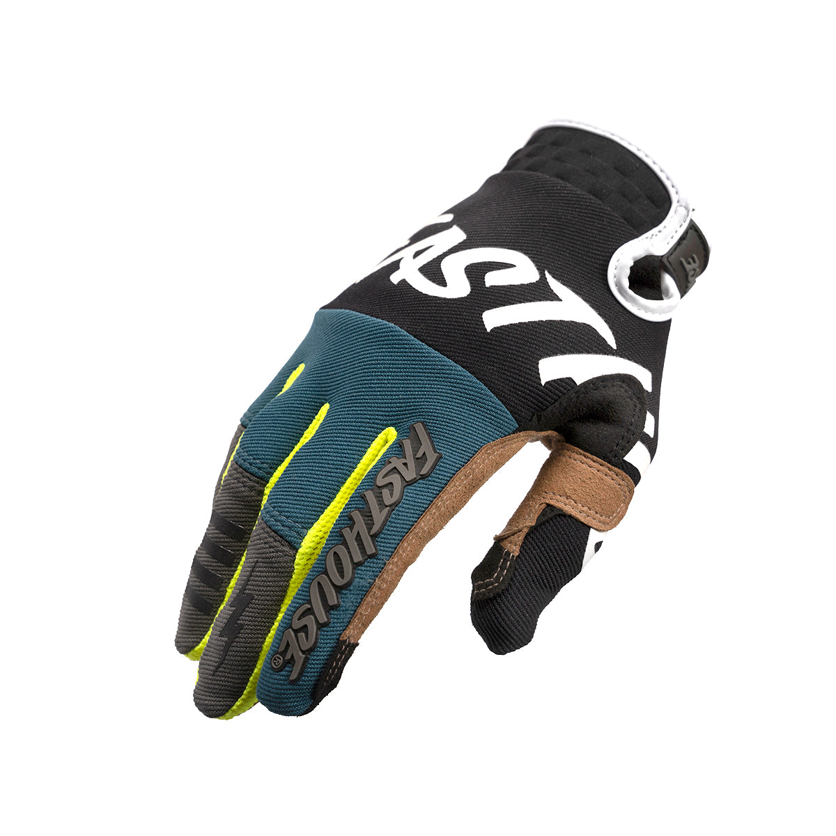 Speed Style Sector Youth Glove - Black/Indigo Fasthouse