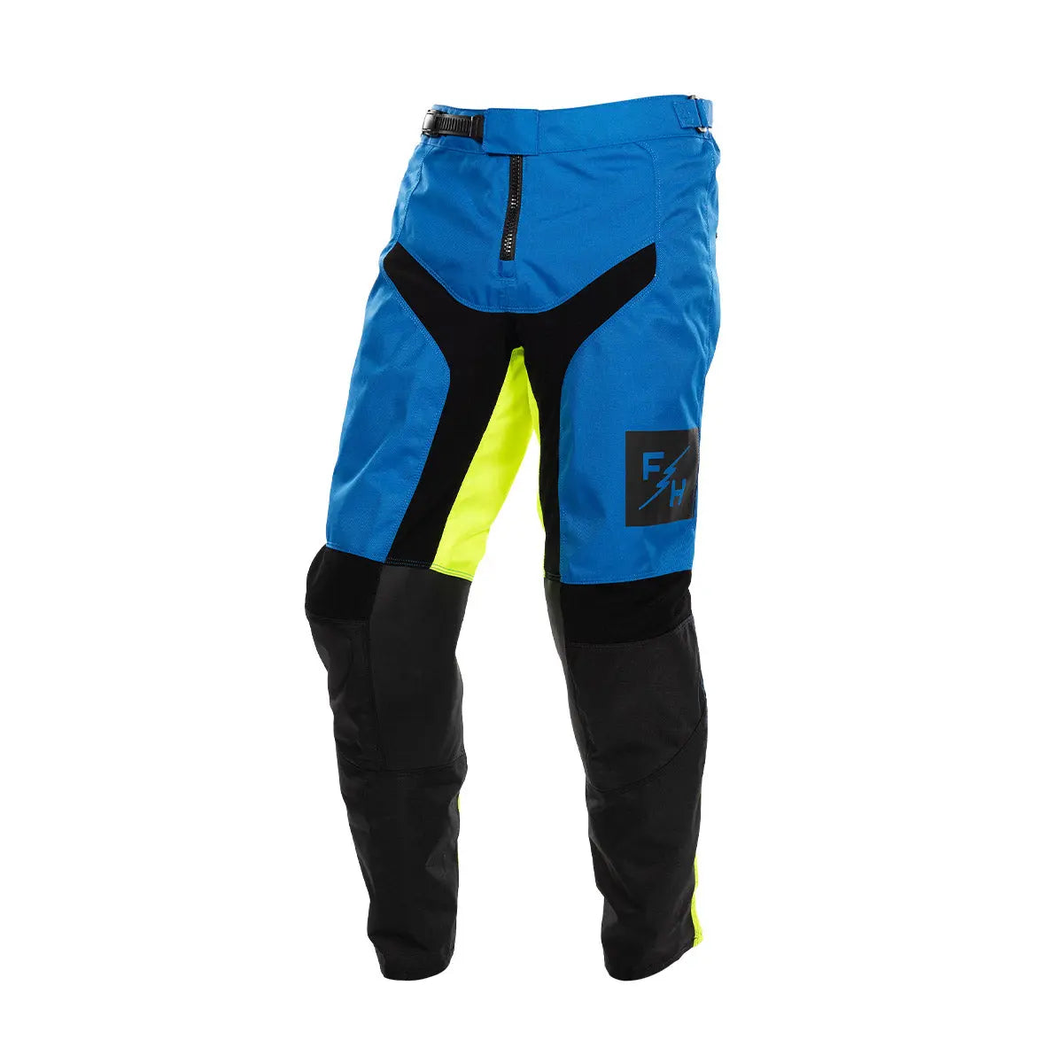 Carbon Echo Youth Pant - Electric Blue/High Viz Fasthouse
