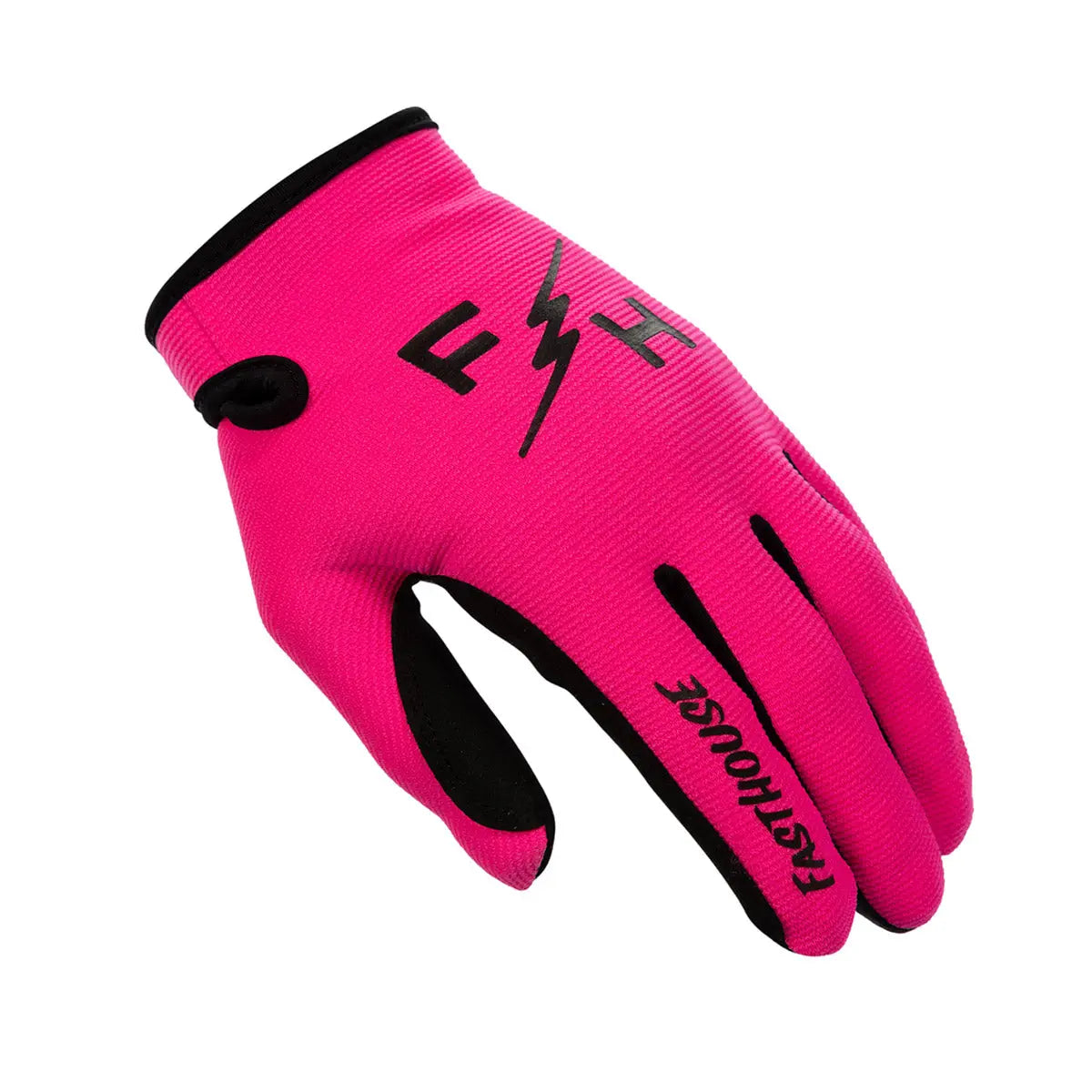 Carbon Eternal Glove - Electric Pink Fasthouse