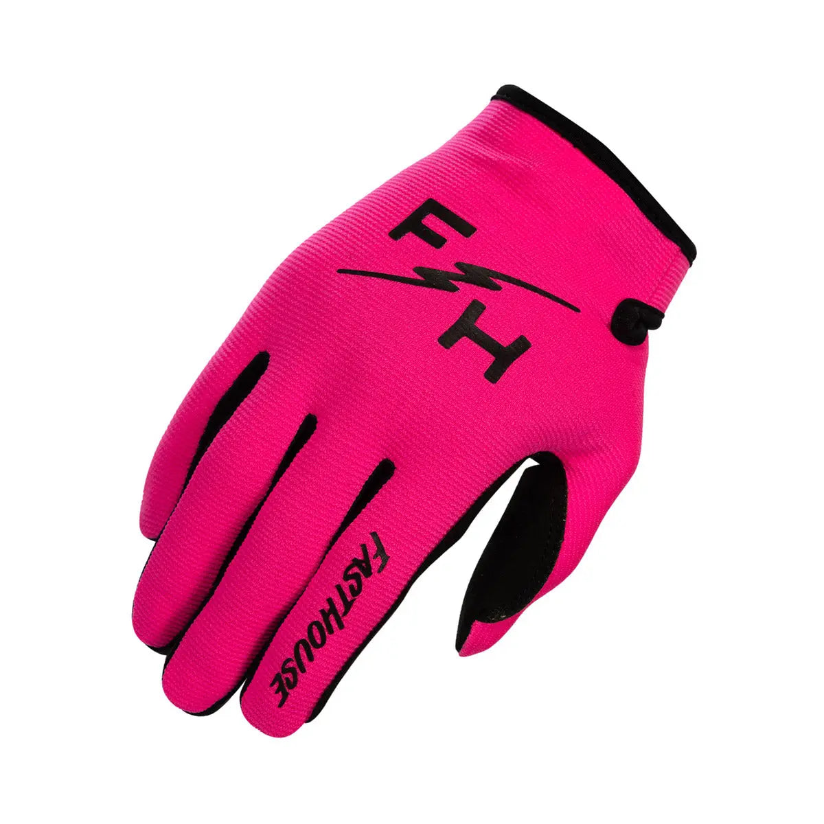 Carbon Eternal Glove - Electric Pink Fasthouse