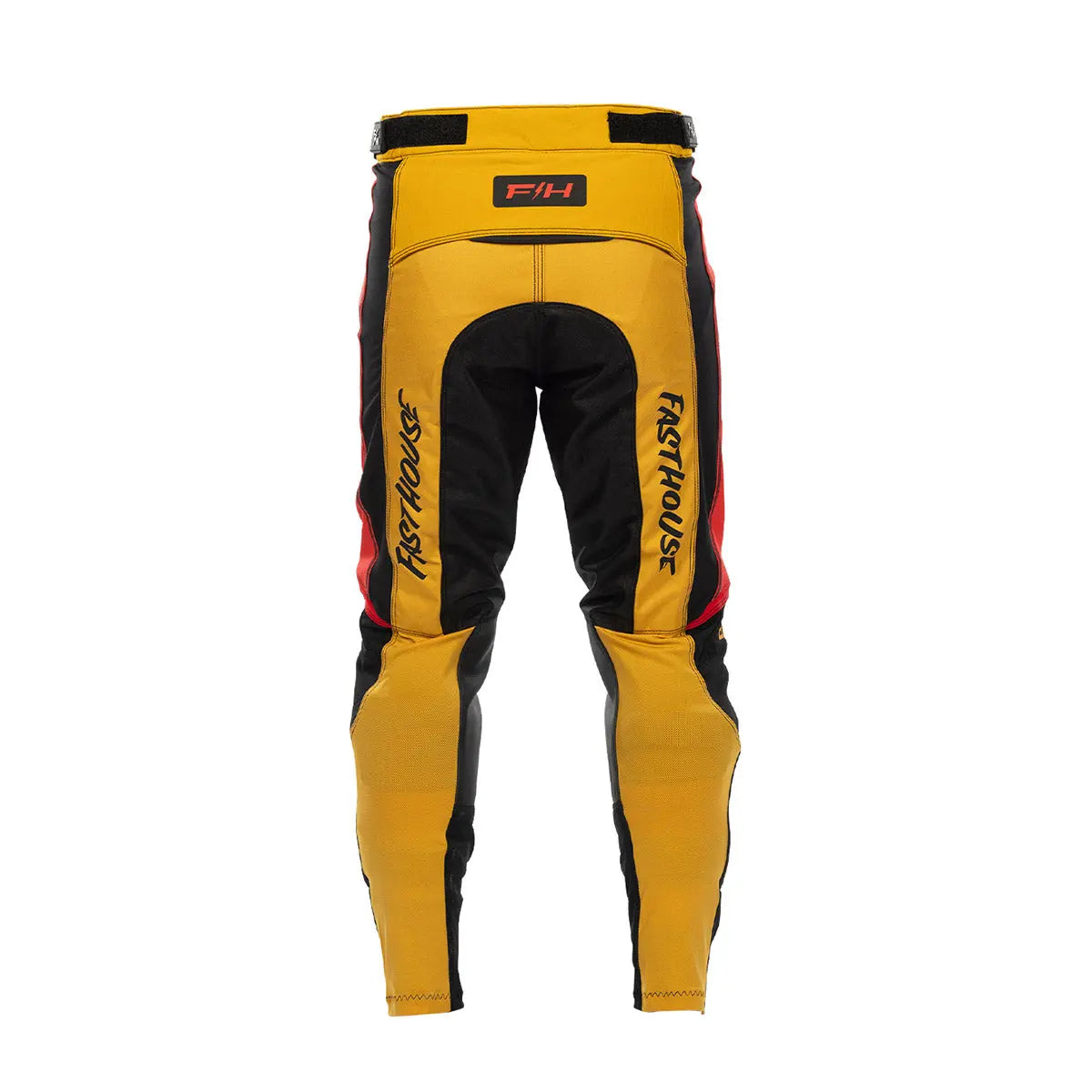 Elrod React Youth Pant - Racing Red/Black Fasthouse