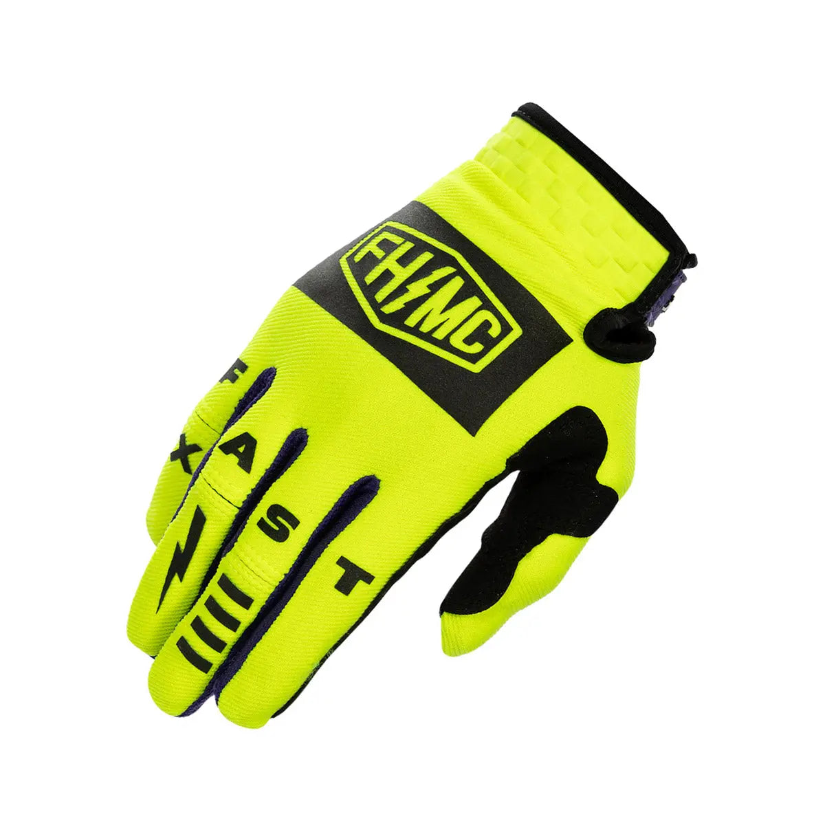 Speed Style Atomic Youth Glove - High Viz/Black Fasthouse
