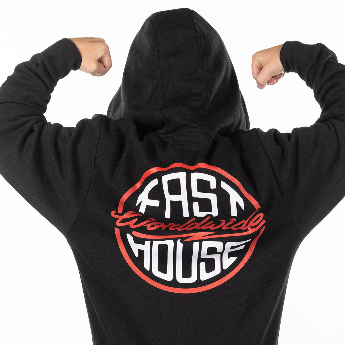 Squall Youth Hooded Pullover - Black