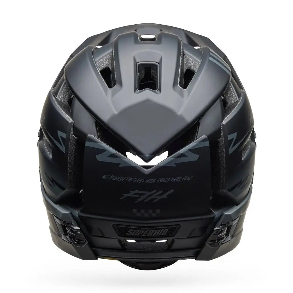 Bell Super Air R Spherical - Matte Black - Fasthouse