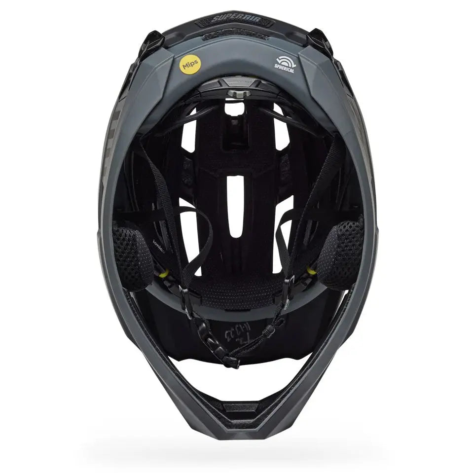 Bell Super Air R Spherical - Matte Black - Fasthouse