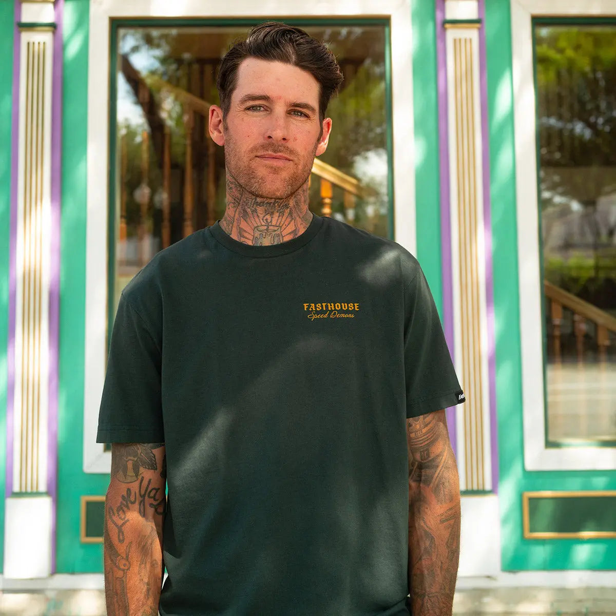 Fallen Tee - Pine - Fasthouse