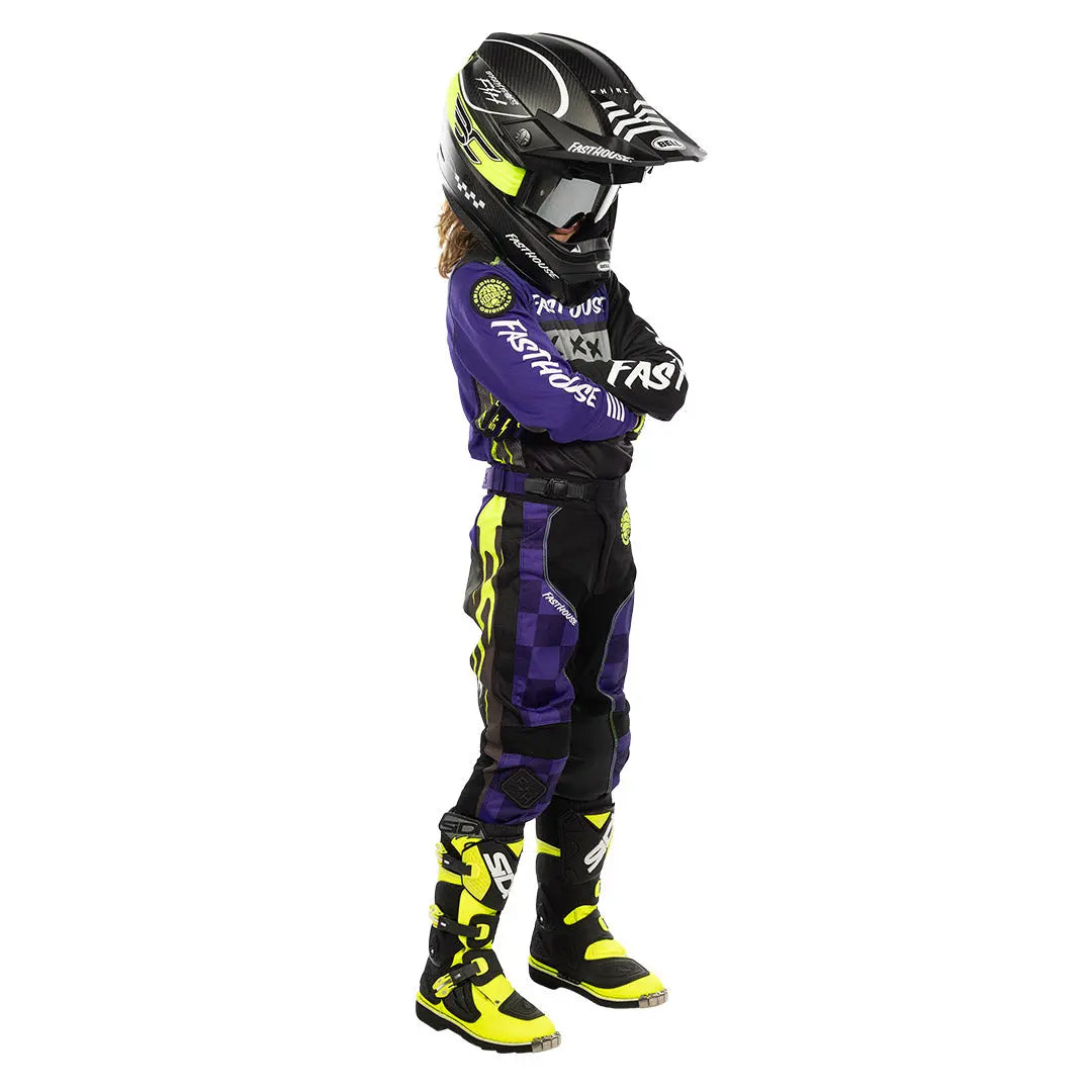 Grindhouse Grimm Youth Jersey - FH Purple/Black Fasthouse