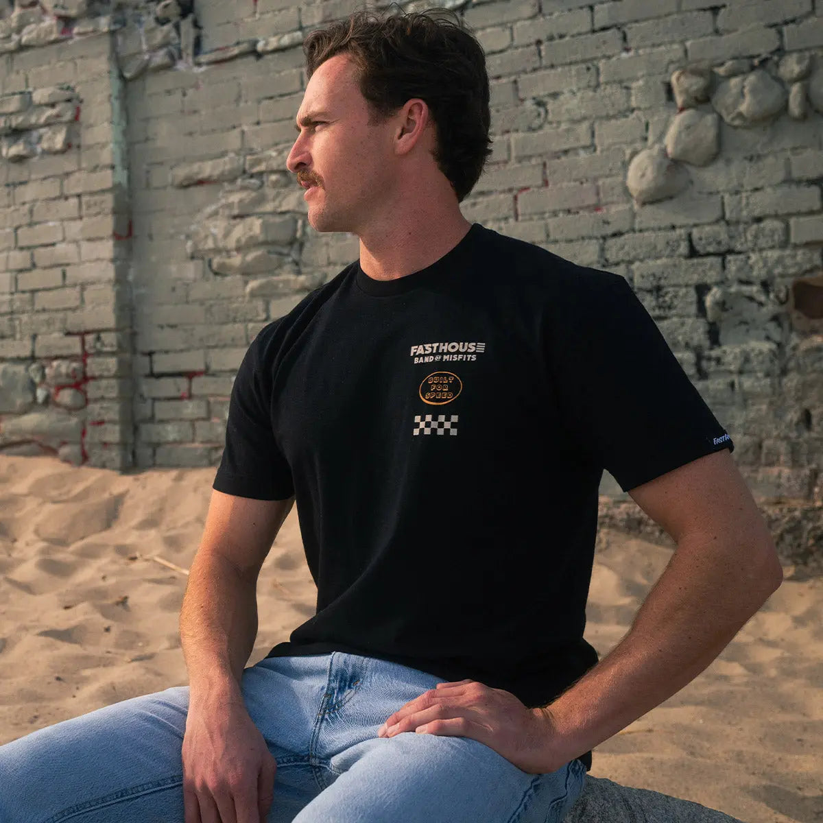 Pursuit Tee - Black - Fasthouse