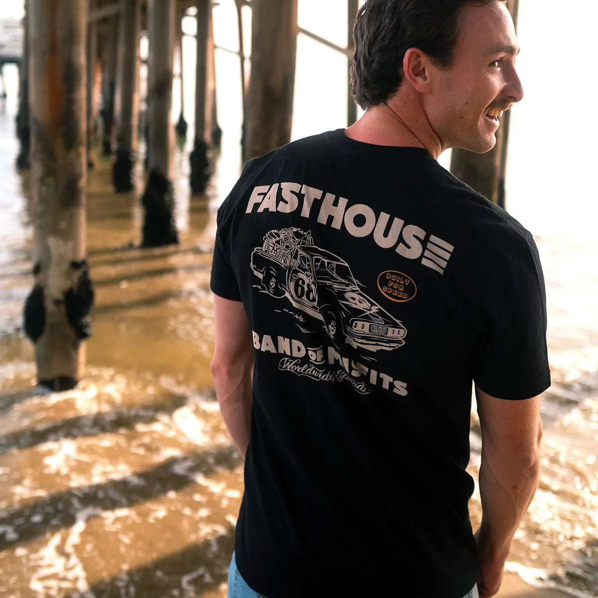 Pursuit Tee - Black - Fasthouse