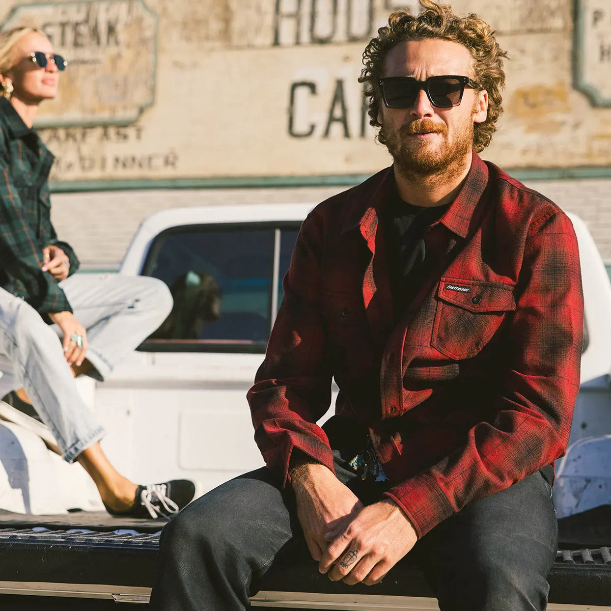Saturday Night Special Flannel - Oxblood - Fasthouse
