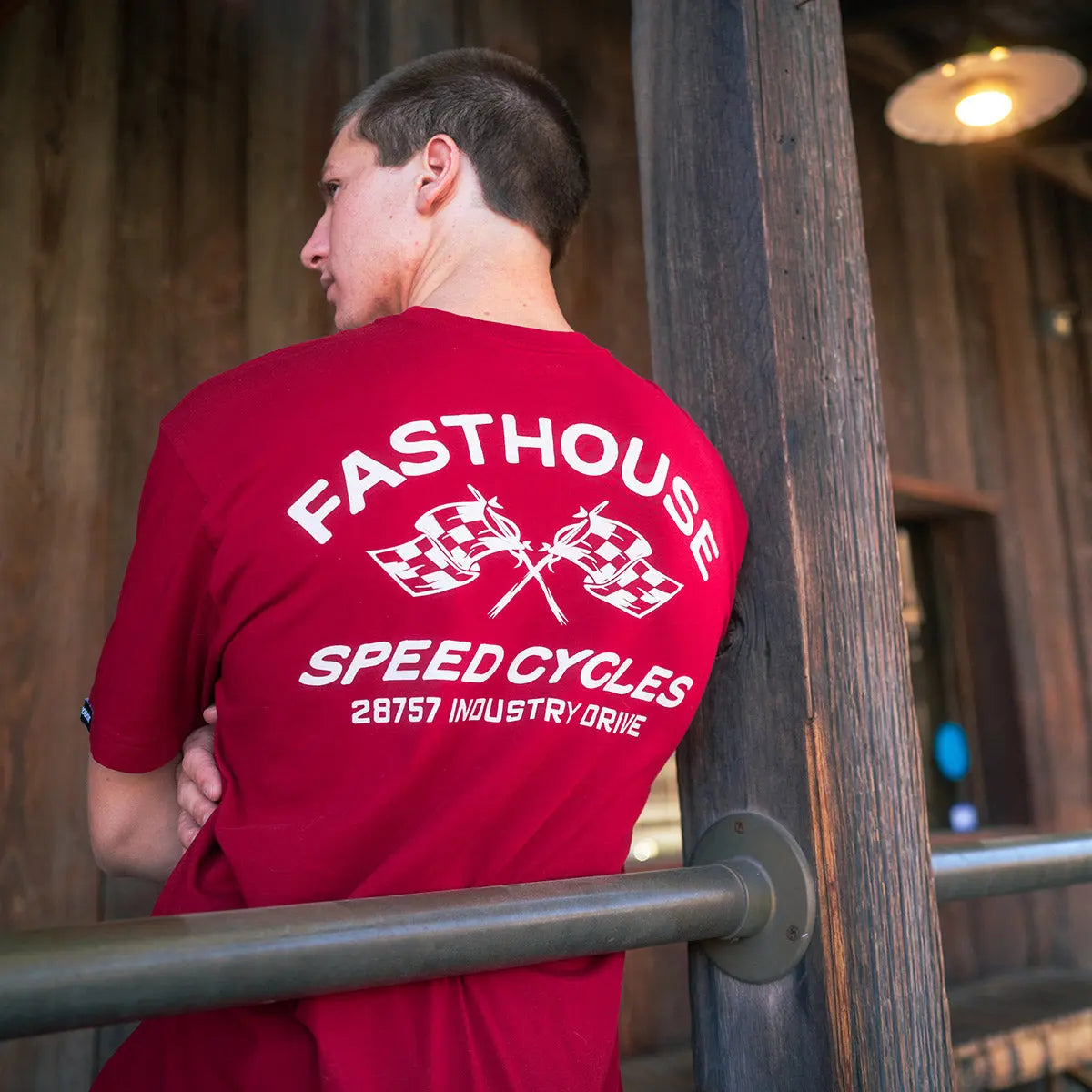 Crown Tee - Cardinal - Fasthouse