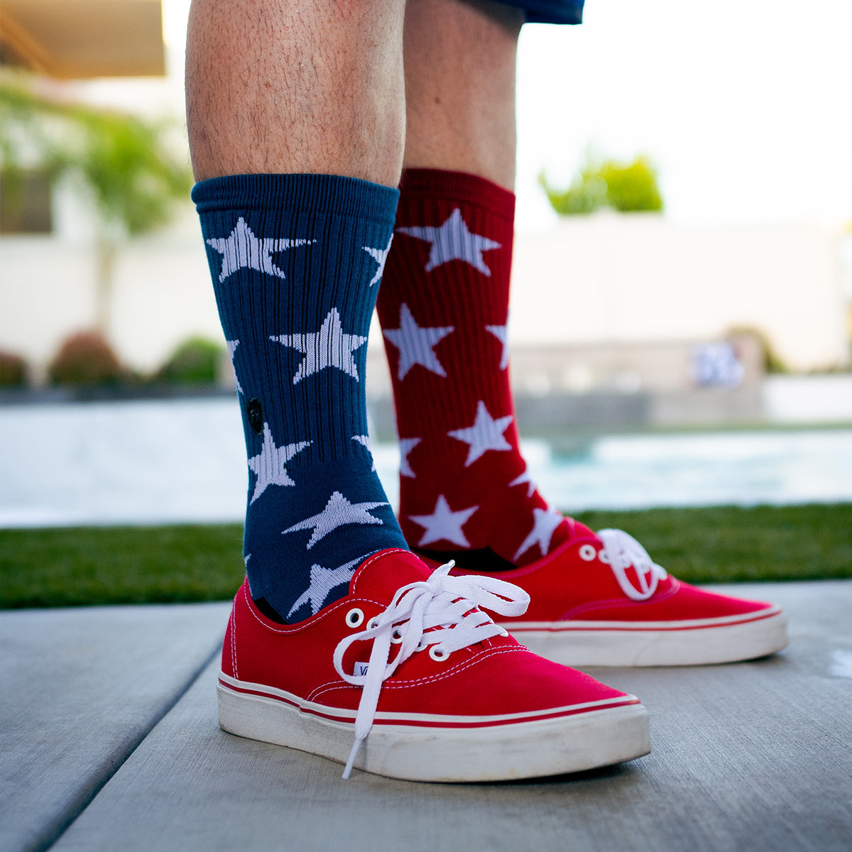Liberty Sock - Red