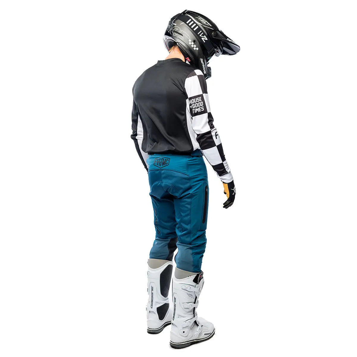 Sanguaro Gibson Jersey - White/Black - Fasthouse