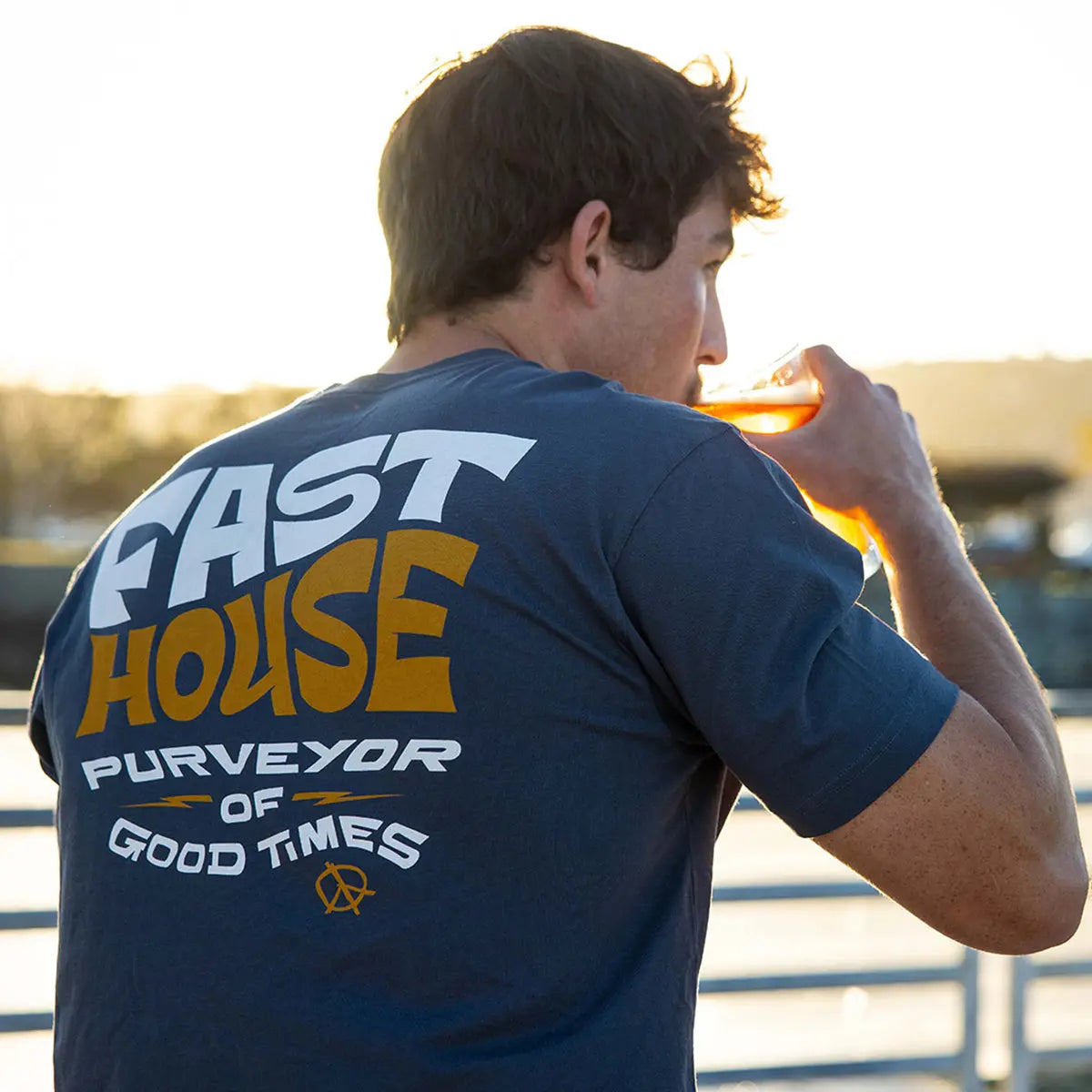 Utopia Tee - Indigo - Fasthouse