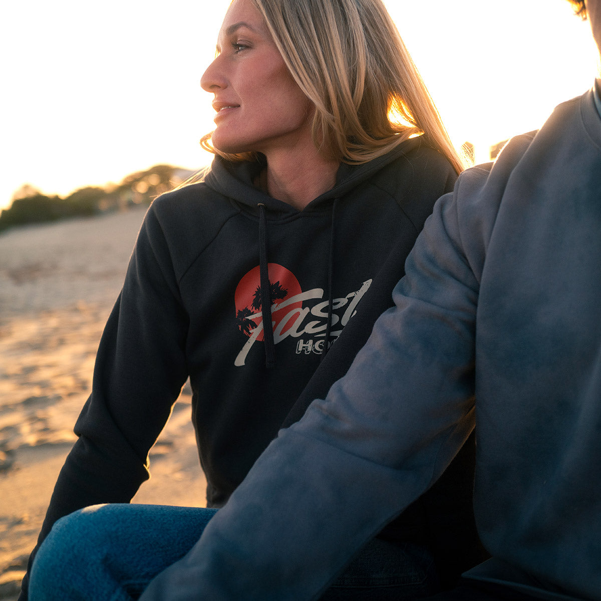 Women's Sunset Hooded Pullover