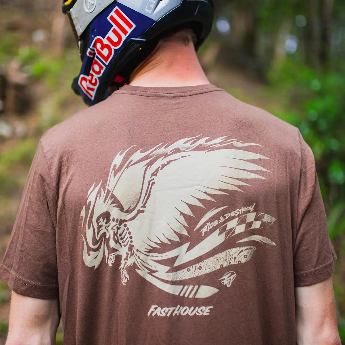 Emil Johansson Live & Enjoy Tee - Brown - Fasthouse