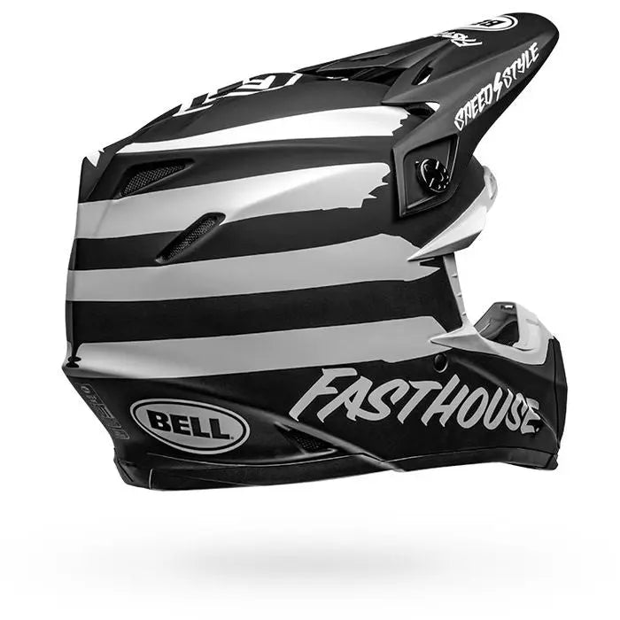Fasthouse - Bell Moto 9 MIPS FH Signia Helmet Black/White 2019