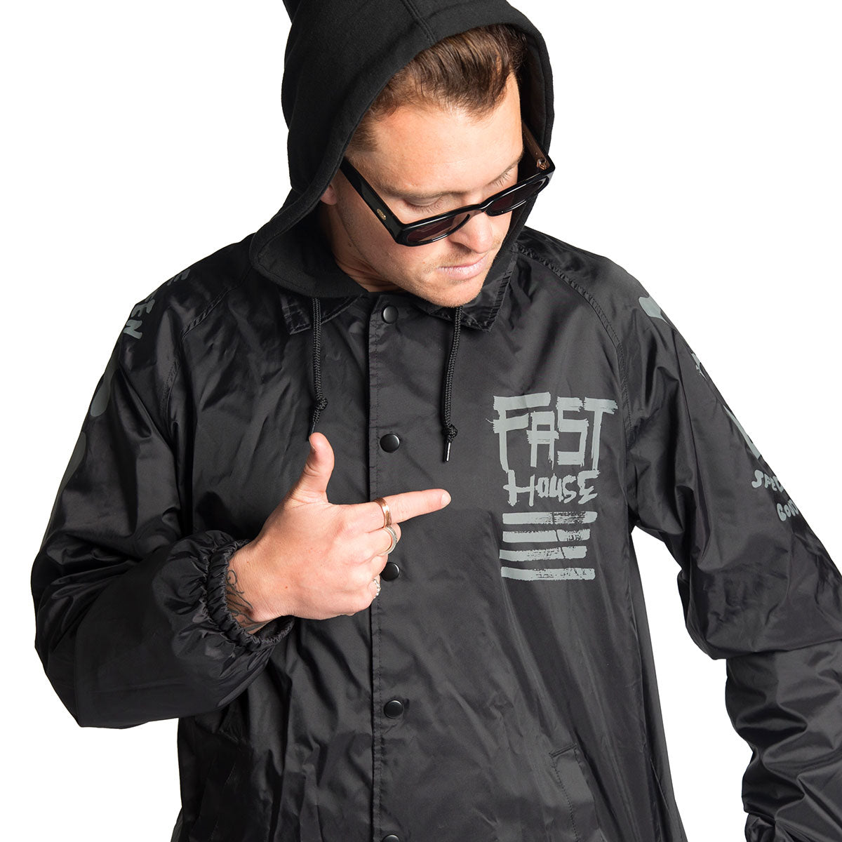 Fasthouse - Nelson Breaker - Black