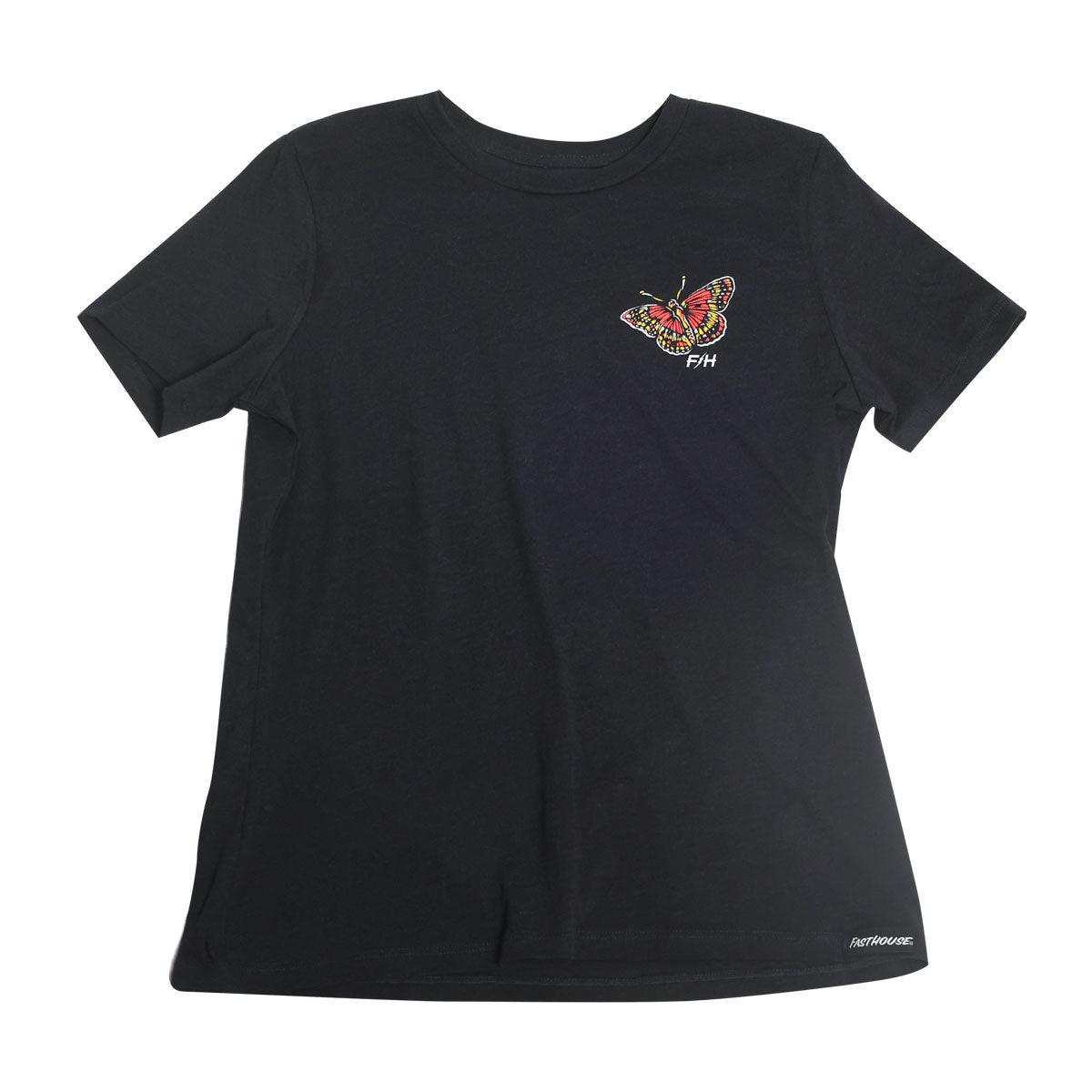 Illusion Women's Tee - Black Slub