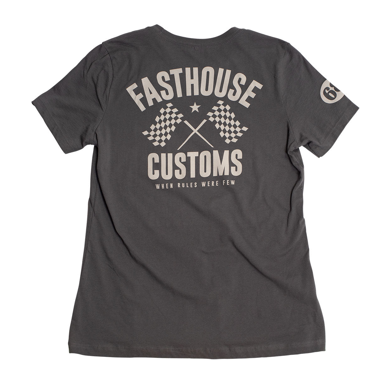 68 Trick Womens Tee - Asphalt Fasthouse