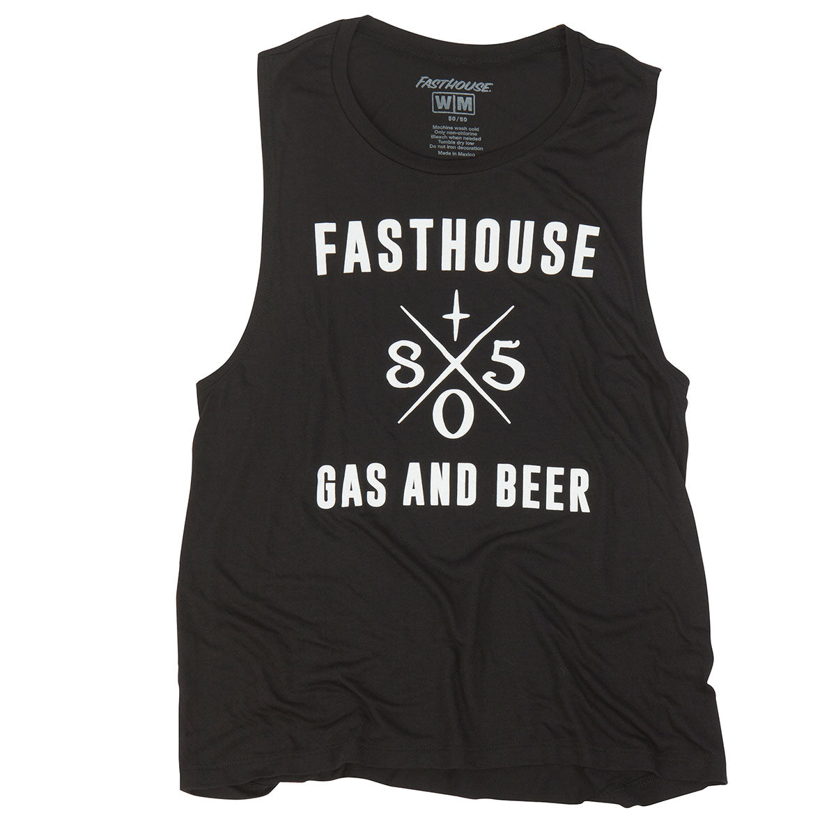 Fasthouse - 805 Gas & Beer Womens Muscle Tank - Black