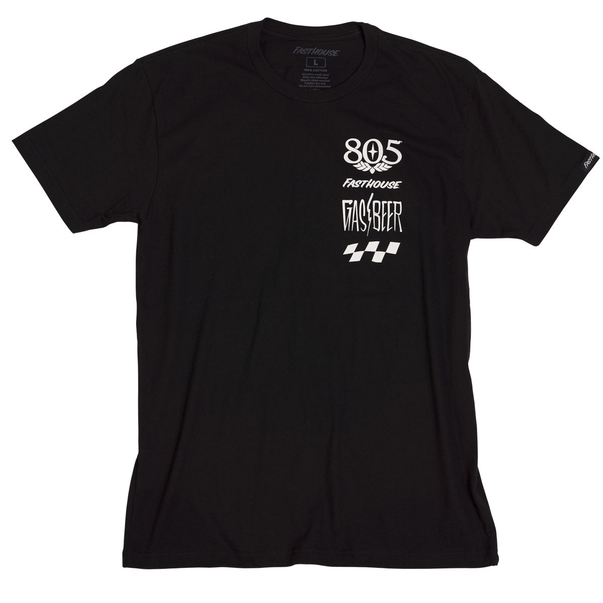 805 Gassed Up Tee - Black Fasthouse