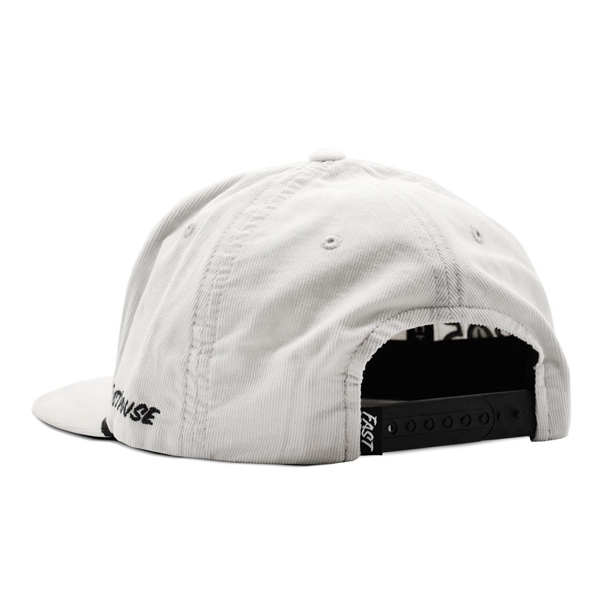 Back- 805 Tavern Corduroy Hat - White