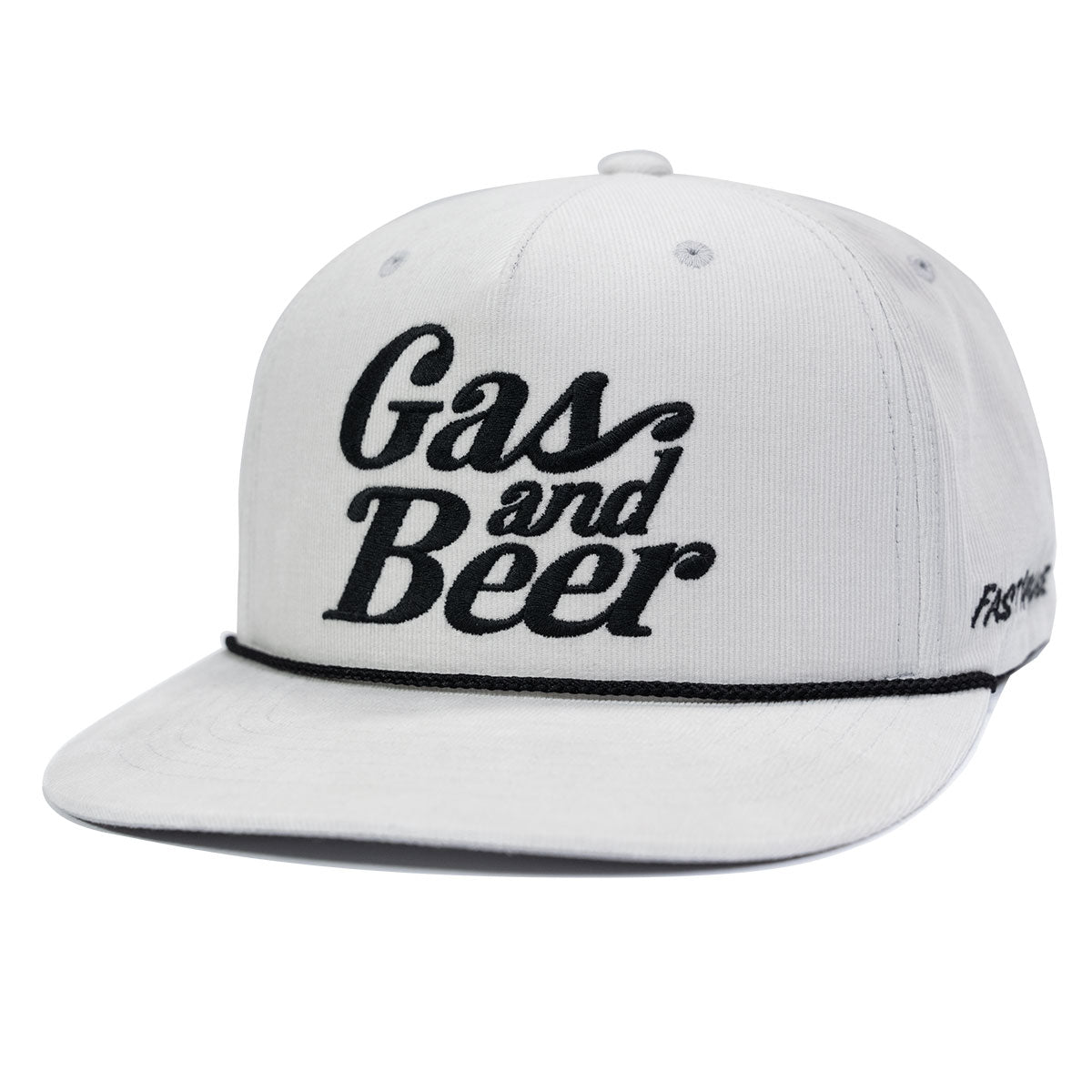 Front- 805 Tavern Corduroy Hat - White