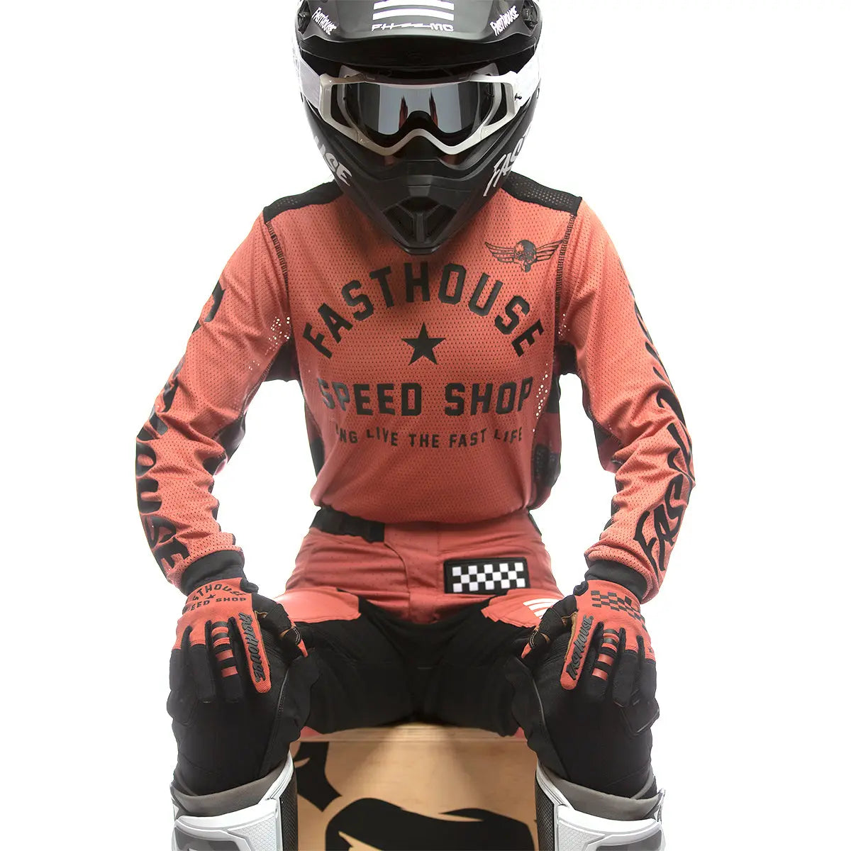 A/C Grindhouse Originals Women's Jersey - Mauve - Fasthouse