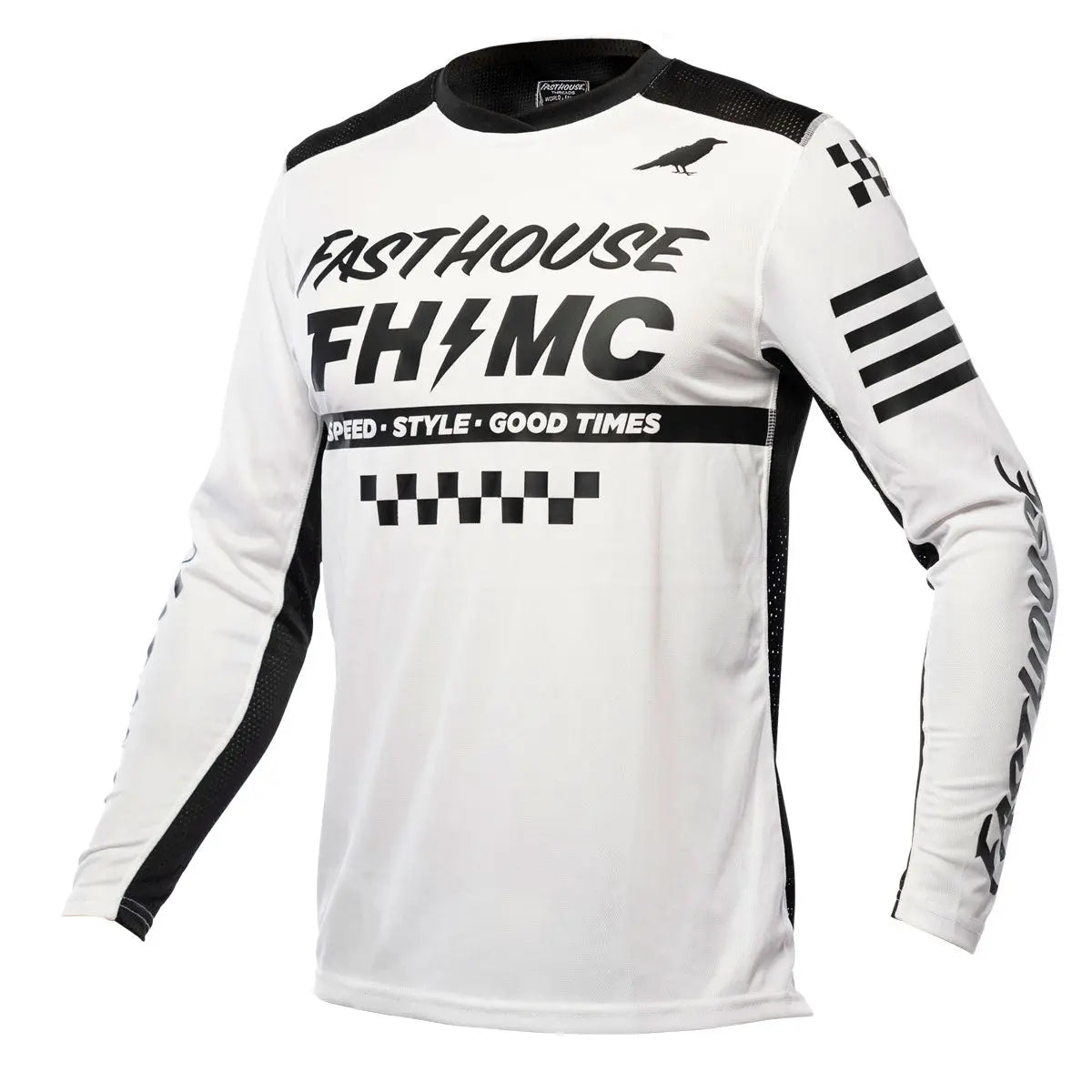 A/C Elrod Jersey - White - Fasthouse