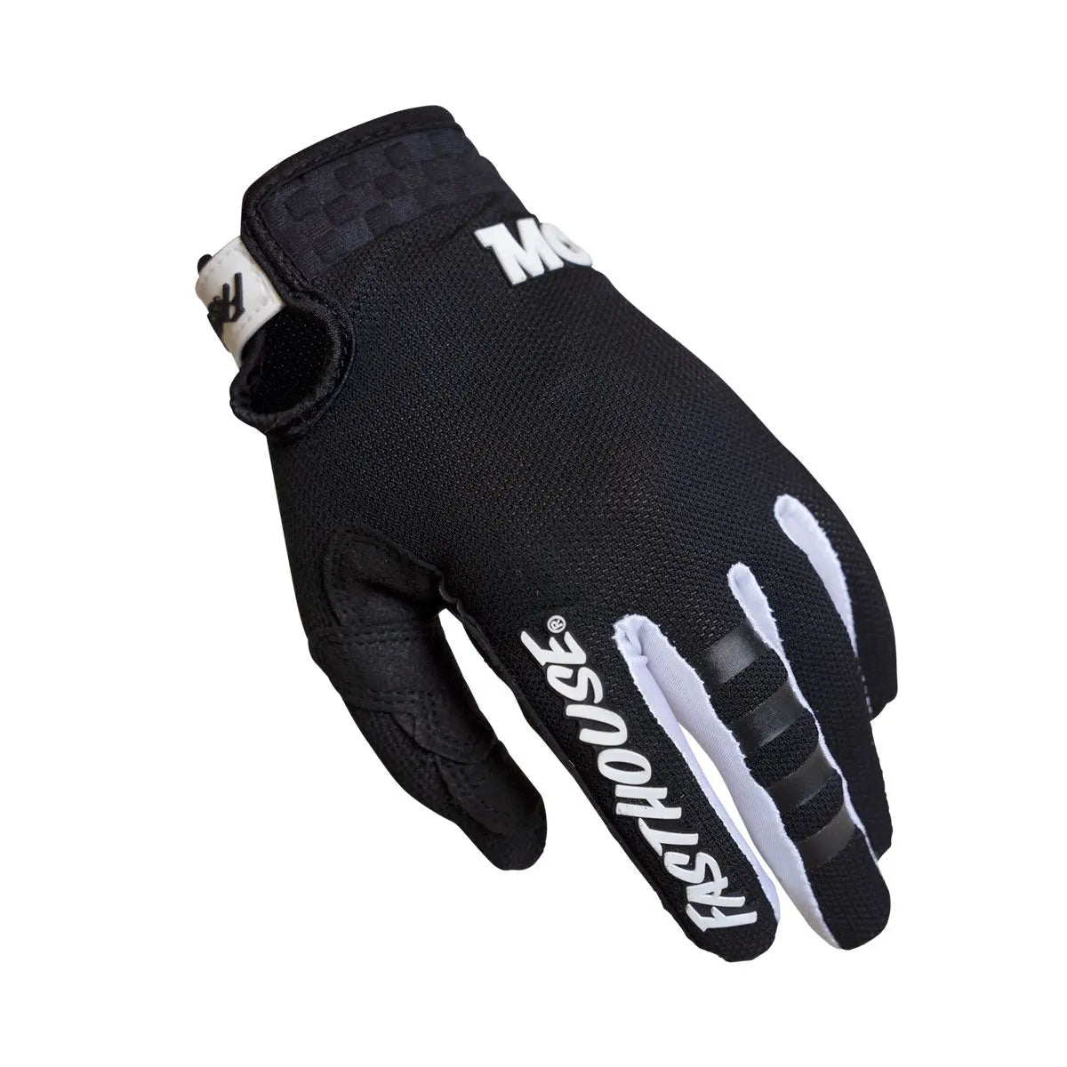 A/C Elrod Air Youth Glove - Black - Fasthouse