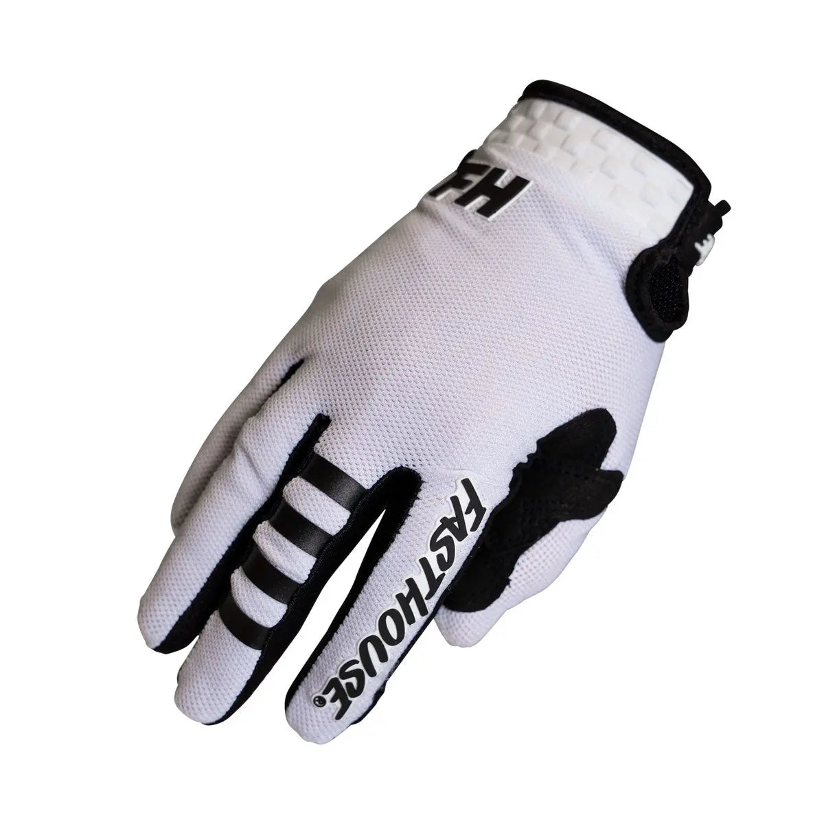 A/C Elrod Air Youth Glove - White - Fasthouse