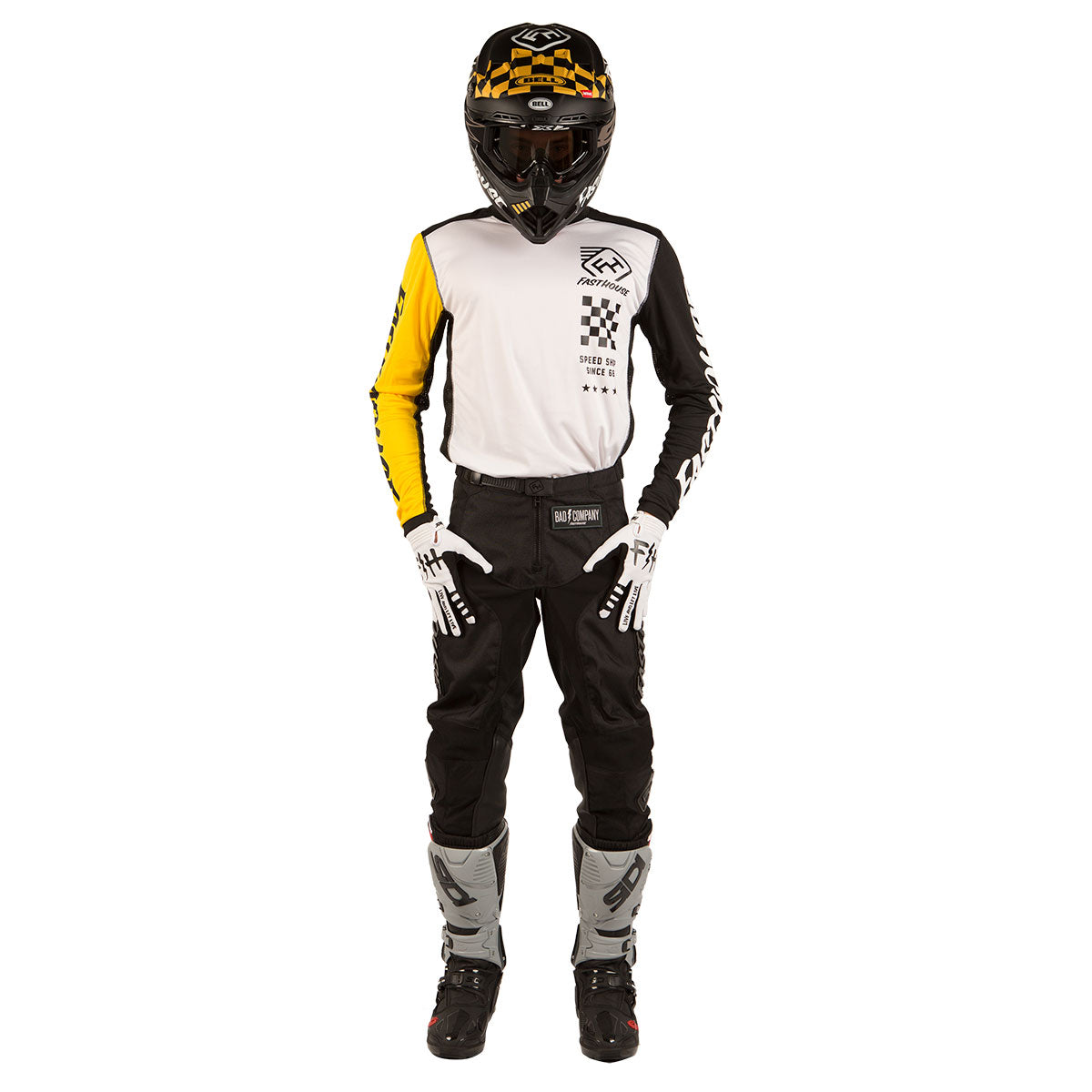 Fasthouse - Icon L1 Jersey - White/Yellow