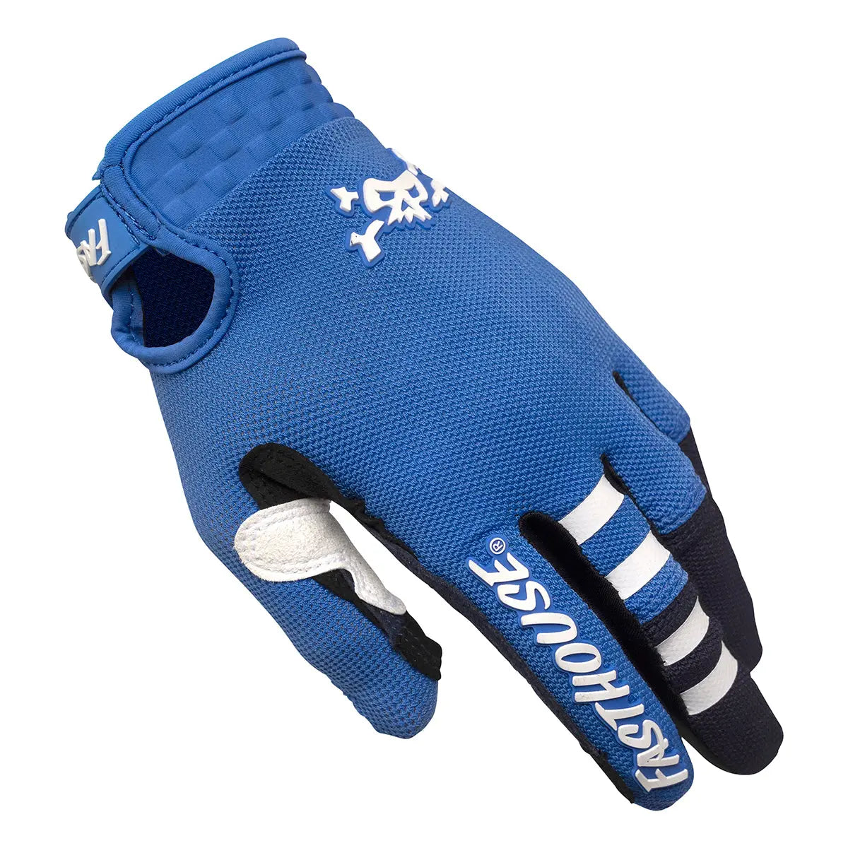 A/C Elrod Glory Glove - Electric Blue - Fasthouse