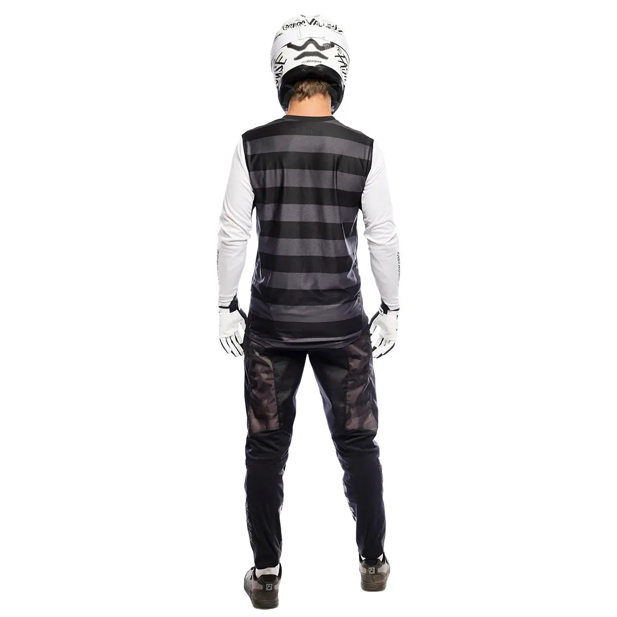 Alloy Block LS Jersey - White/Black - Fasthouse