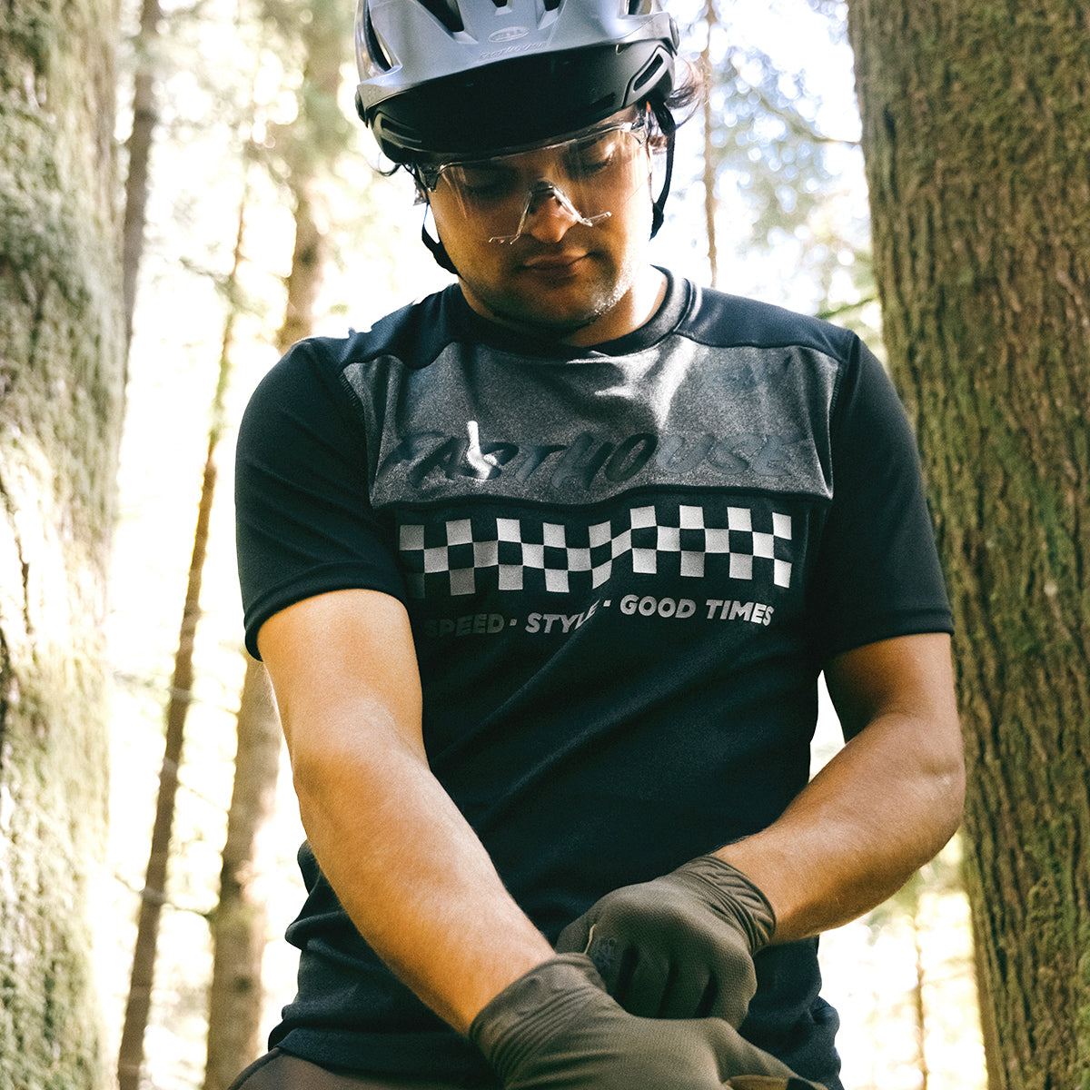 Alloy Mesa Short Sleeve Jersey - Heather Charcoal/Black