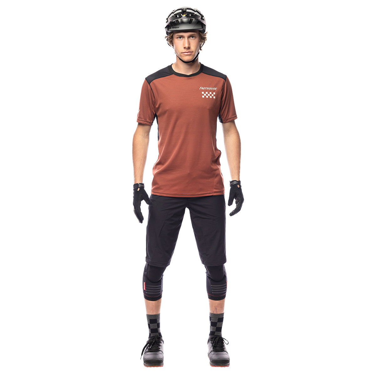 Alloy Rally Short Sleeve Jersey - Clay/Black