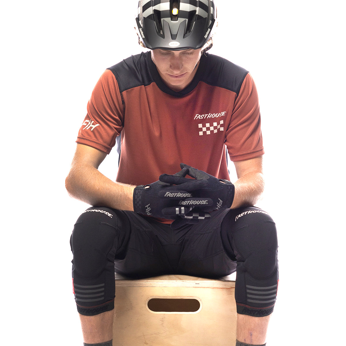 Alloy Rally Short Sleeve Jersey - Clay/Black