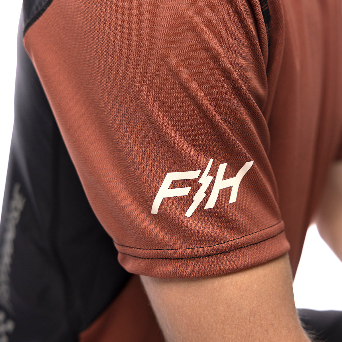 Alloy Rally Long Sleeve Youth Jersey - Clay/Black