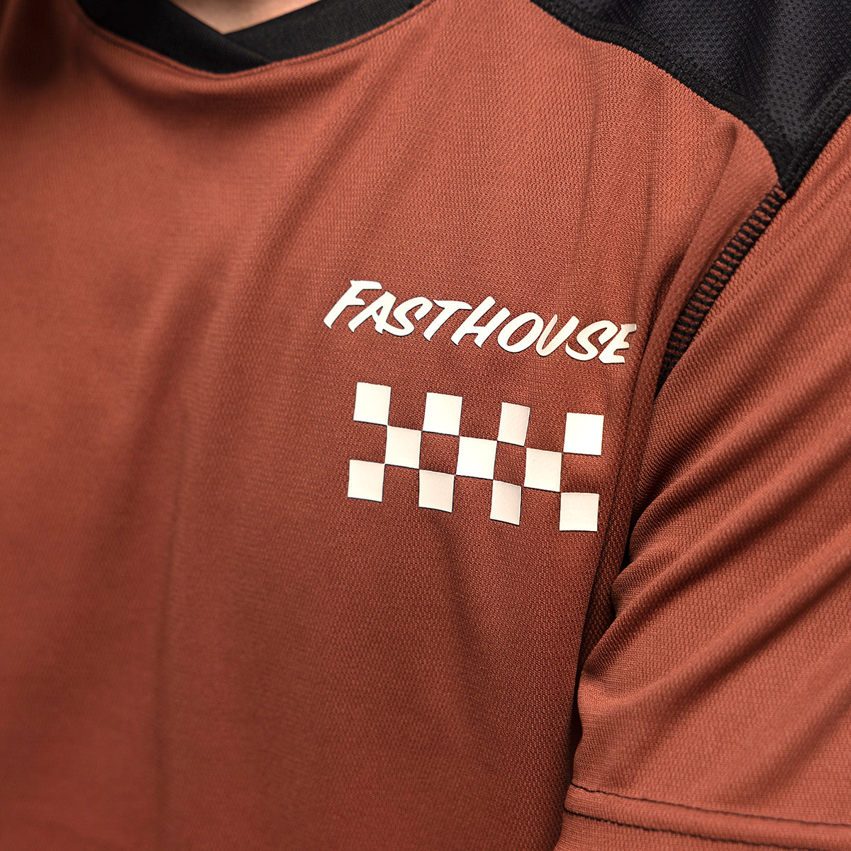 Alloy Rally Short Sleeve Jersey - Clay/Black