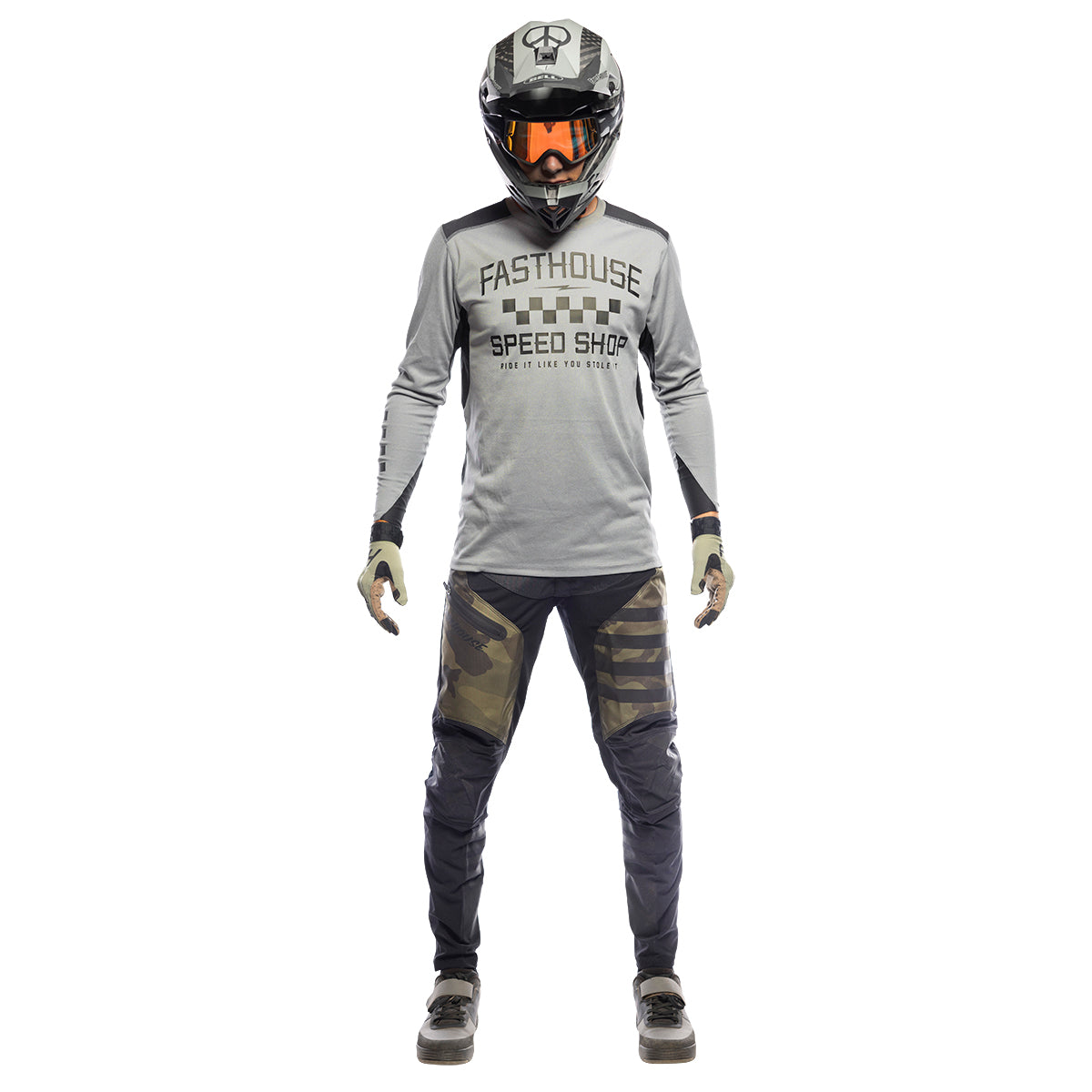 Alloy Roam LS Jersey - Heather Grey closeout