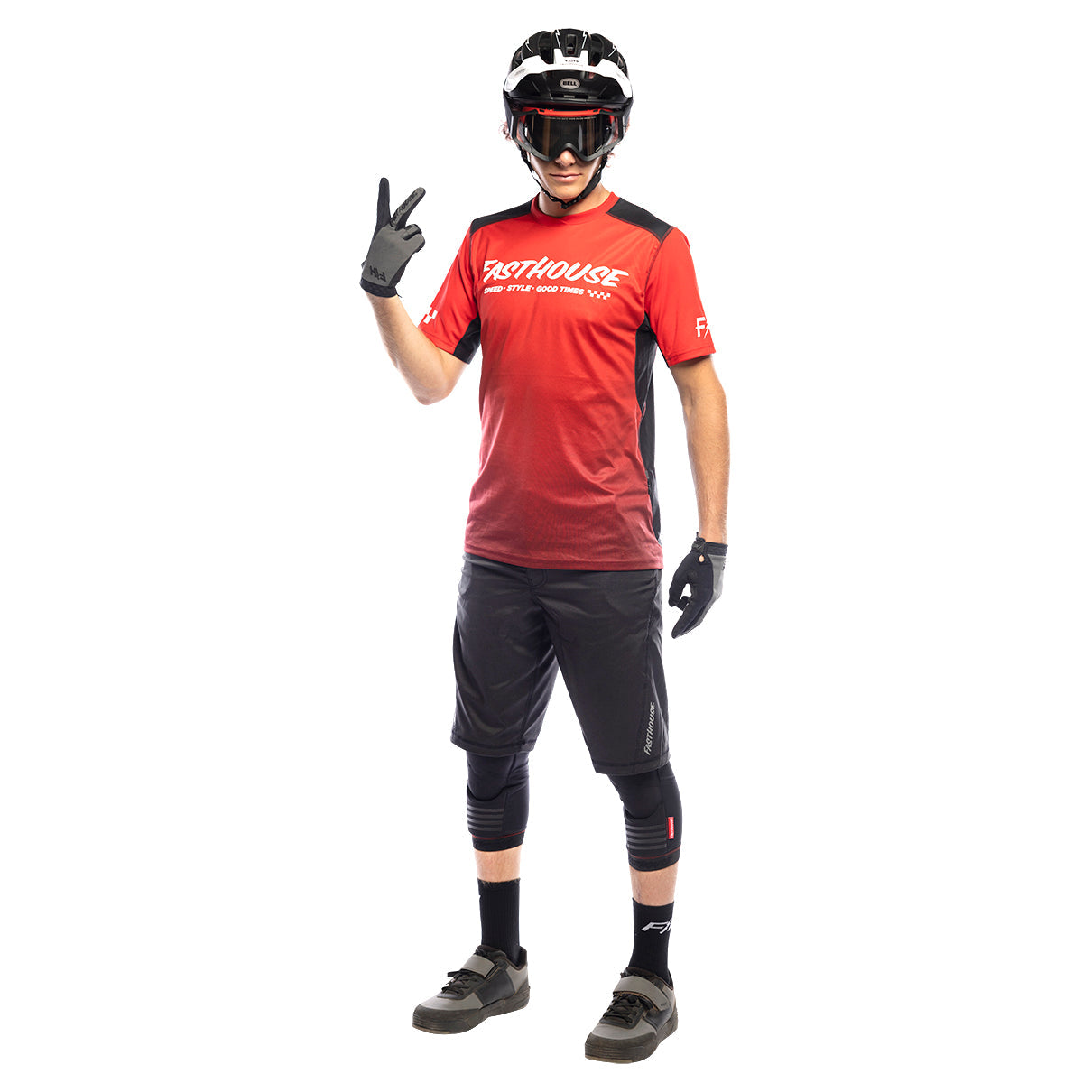 Speed Style Ridgeline Glove - Gray/Black Fasthouse