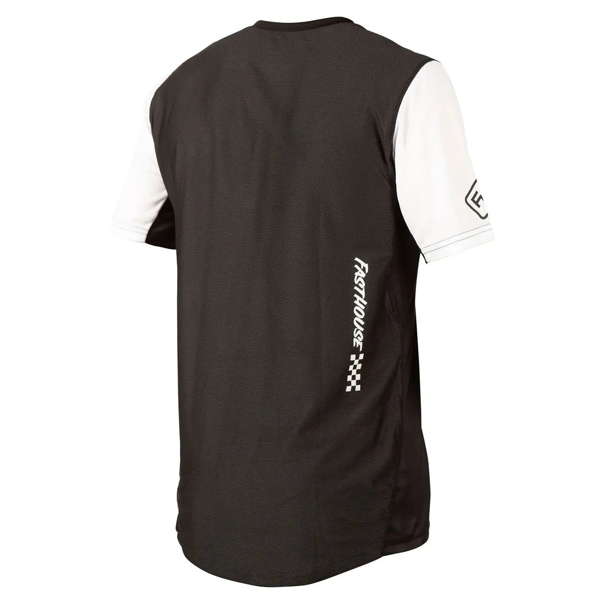 Back- Alloy Block SS Jersey - White/Black