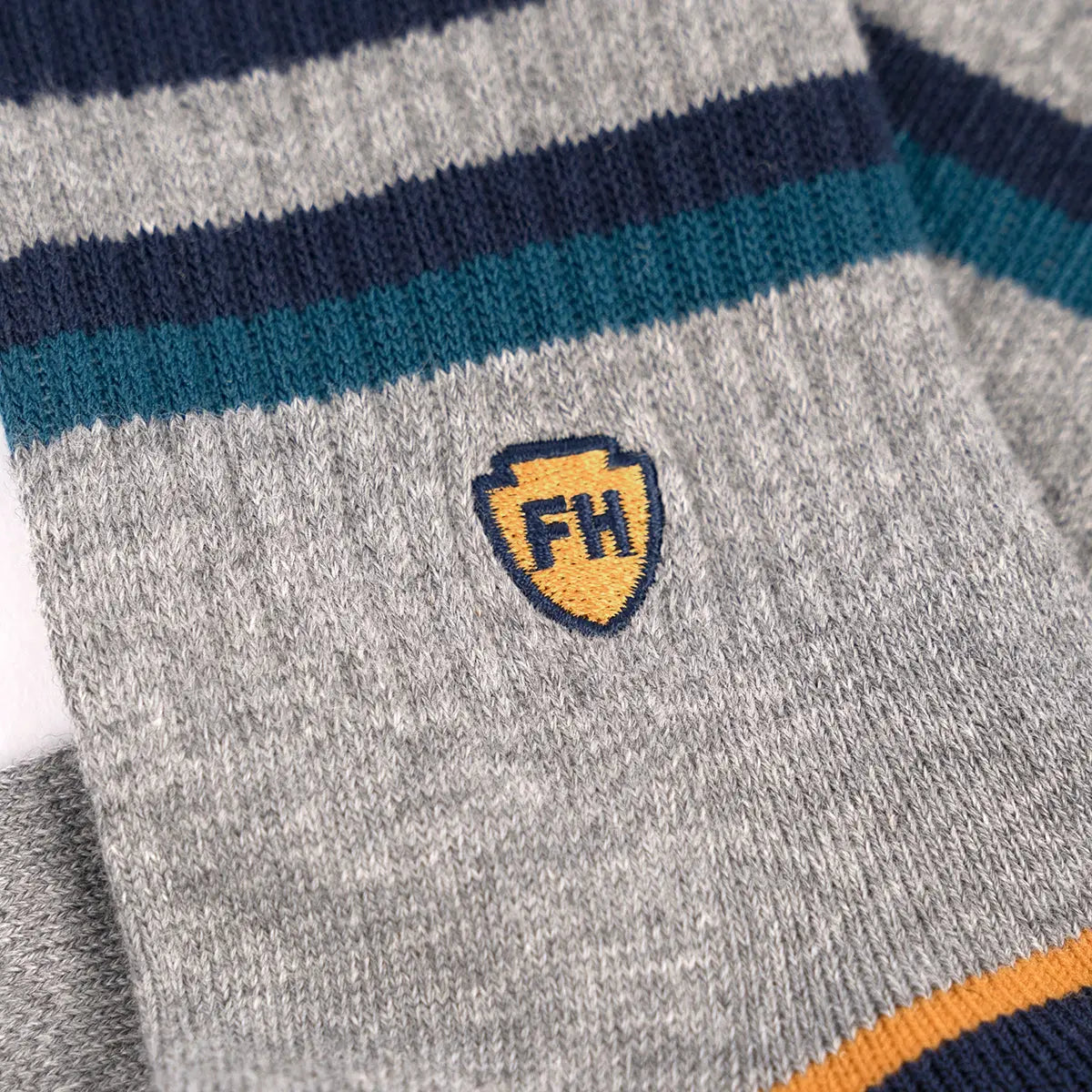 Boardwalk Performance Crew Sock - Heather Gray - Fasthouse