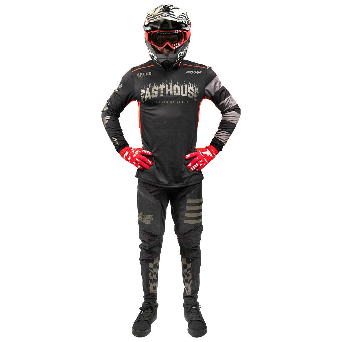 Burn Free Speed Style Glove - Red