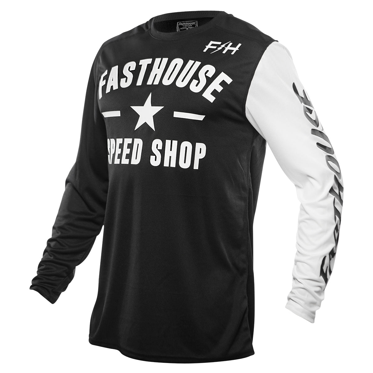 Carbon Jersey - Black/White closeout