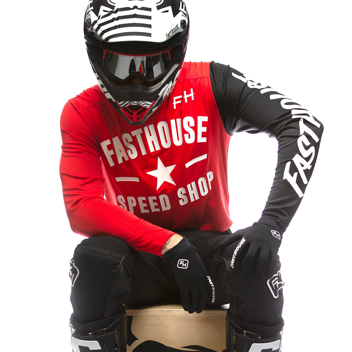 Carbon Jersey - Red closeout