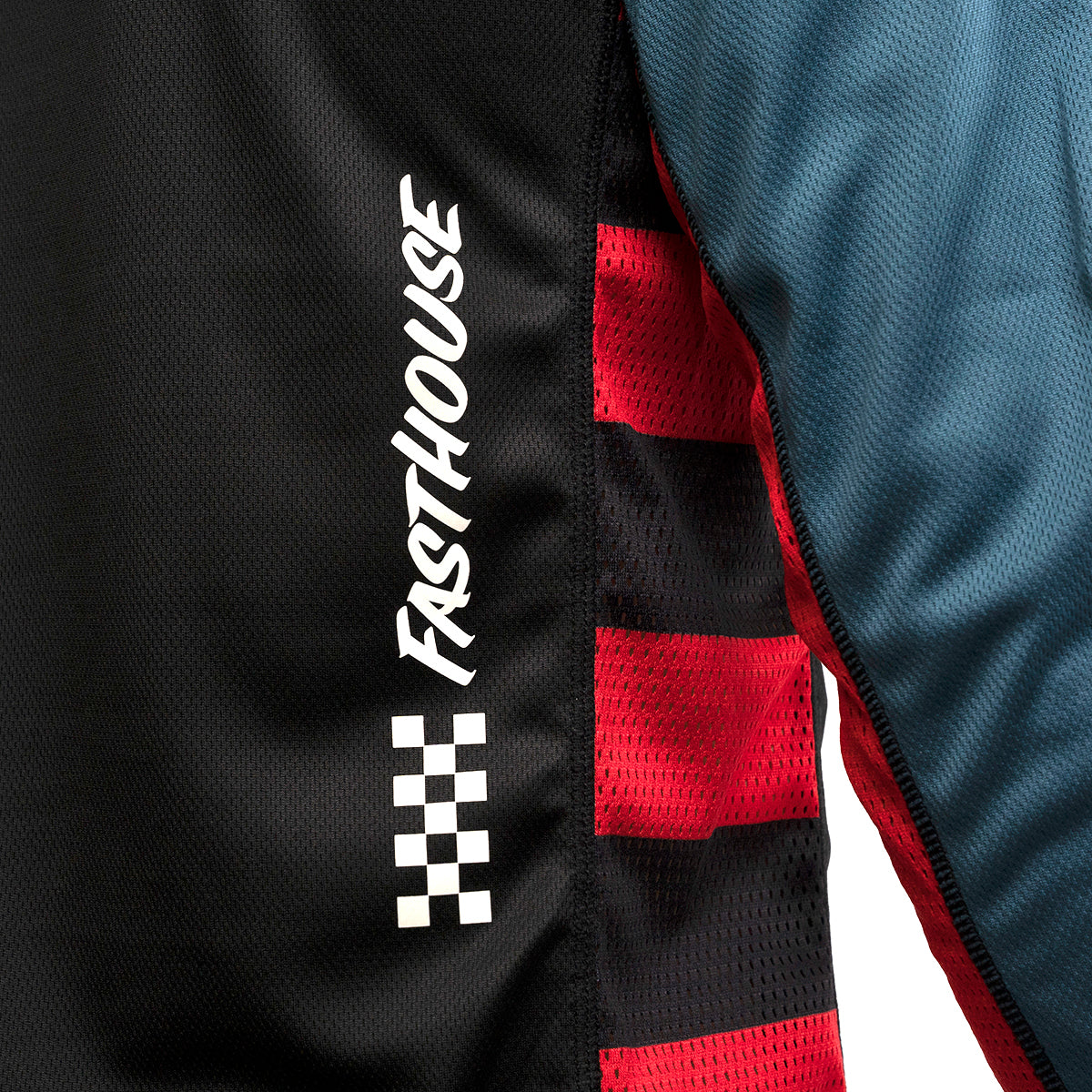 Classic Velocity LS Jersey - Black/Indigo Fasthouse