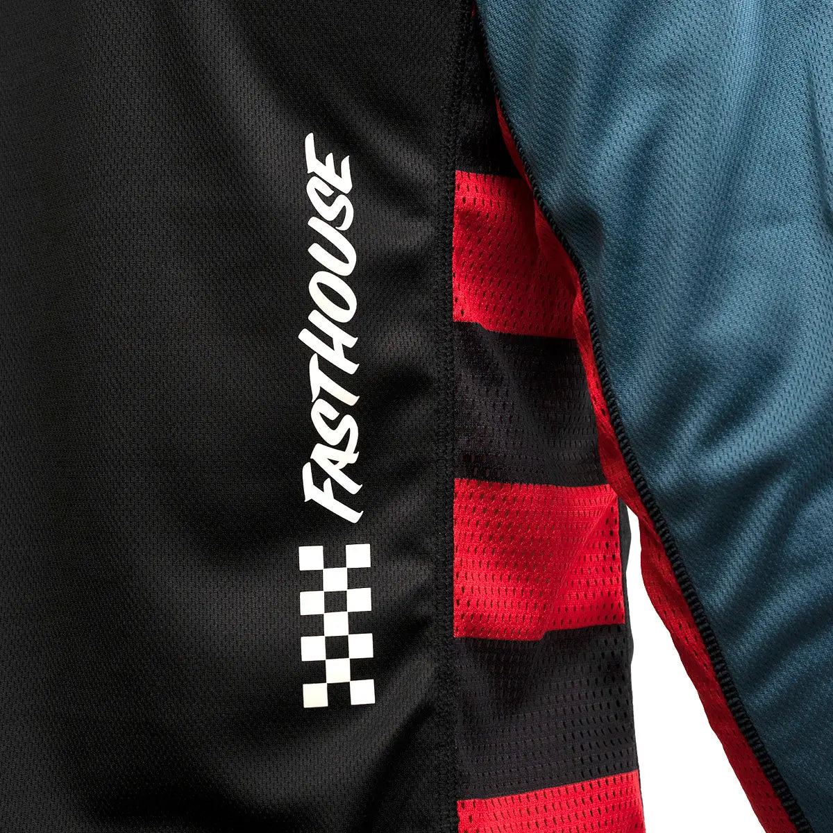 Classic Velocity LS Youth Jersey - Black/Indigo - Fasthouse