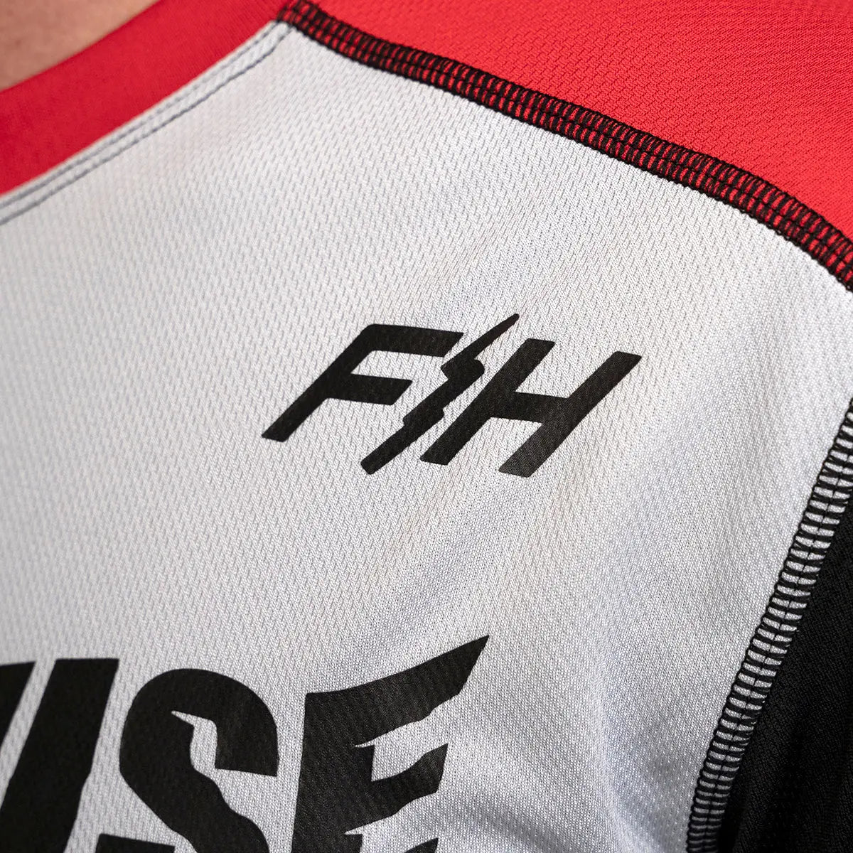 Classic Velocity SS Youth Jersey - Silver/Indigo - Fasthouse